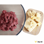 Viande hachée au fromage-beef art